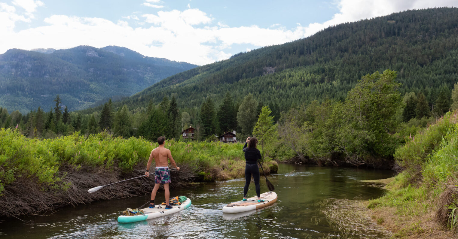 Planning a paddle boarding adventure - Let's go paddle